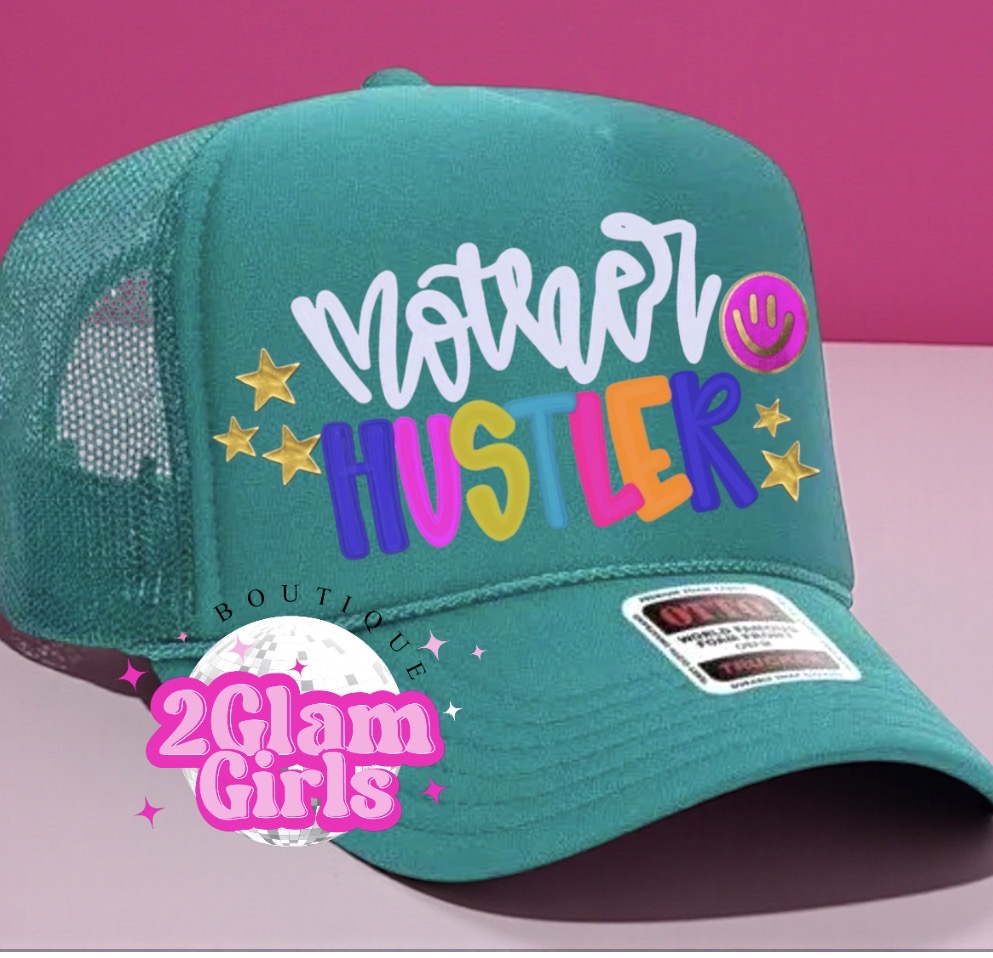 Mother Hustler 🩷 DTF print hat print