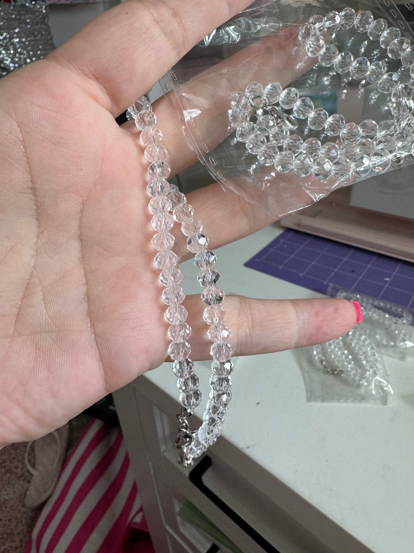 Crystal hat Chains