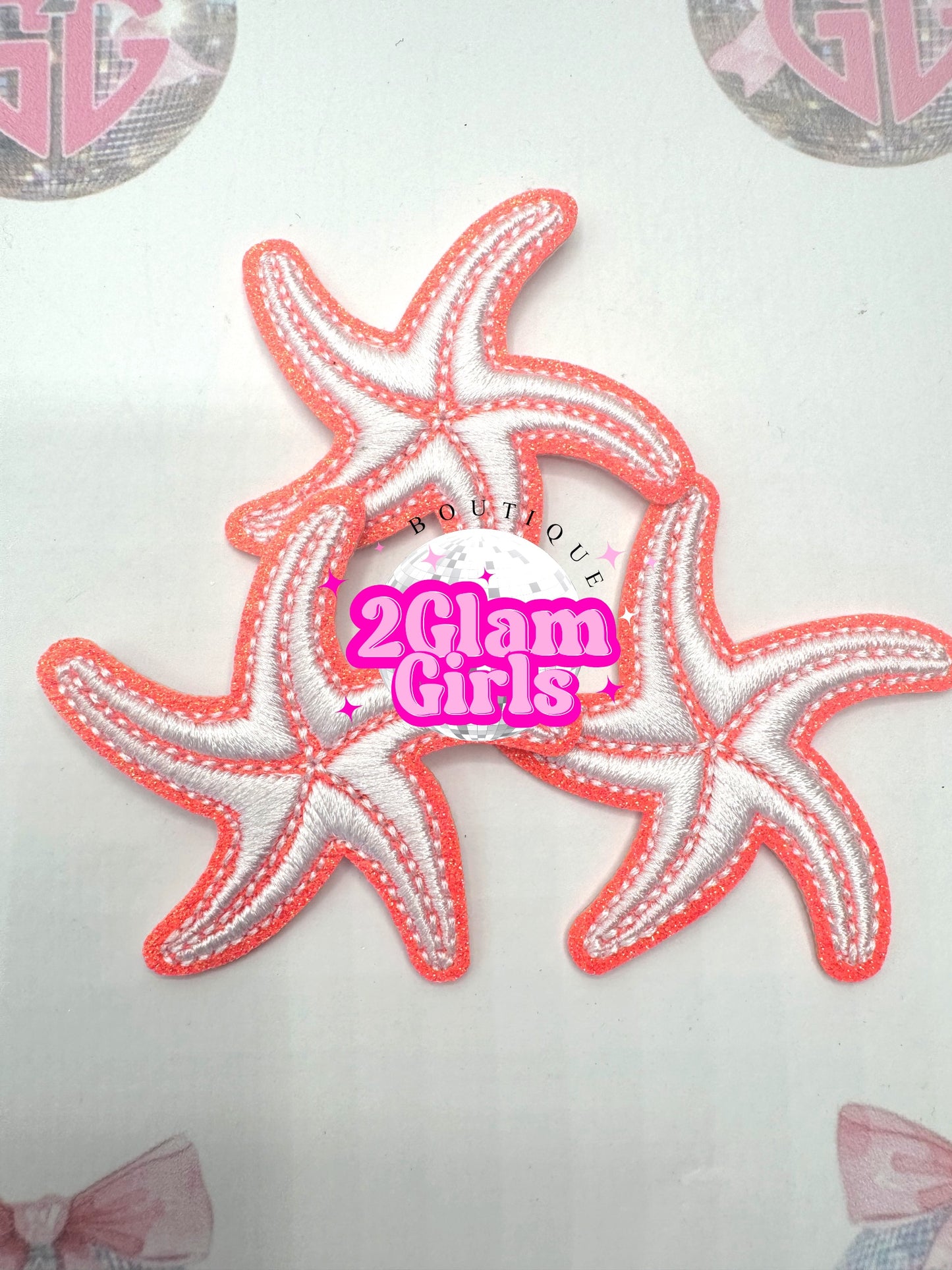 Trucker Hat Patch ~ Starfish