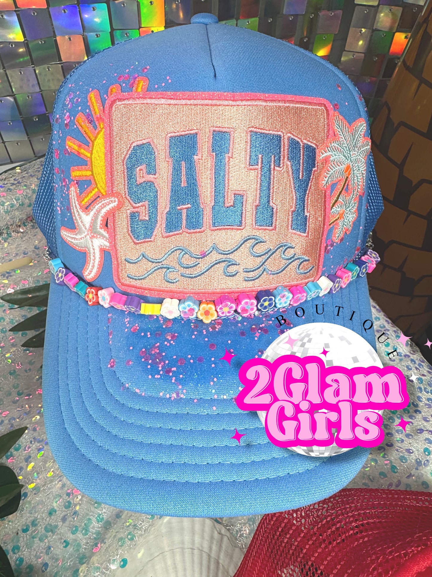 Trucker Hat Patch ~ Starfish