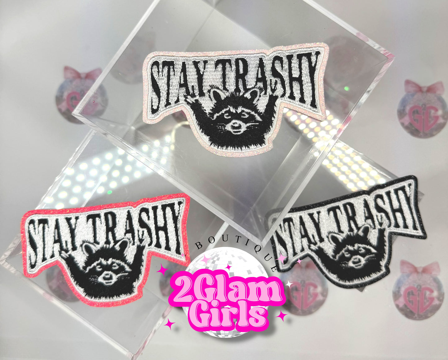 OG Stay Trashy Raccoon 🦝 Patch