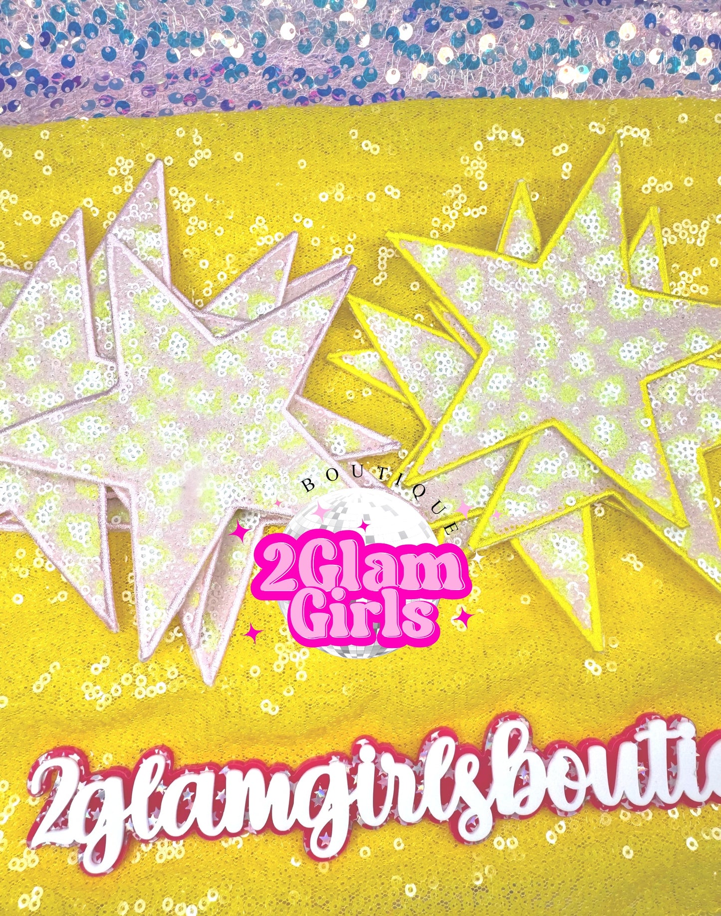 Leopard Sequin Stars