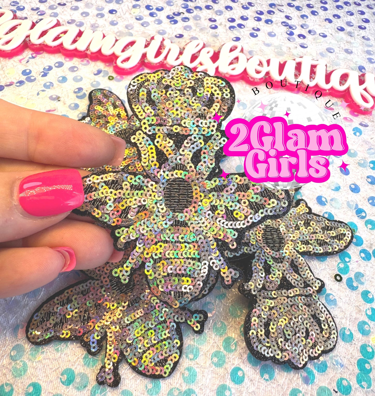 Queen B Patch ~ Sparkle Patch