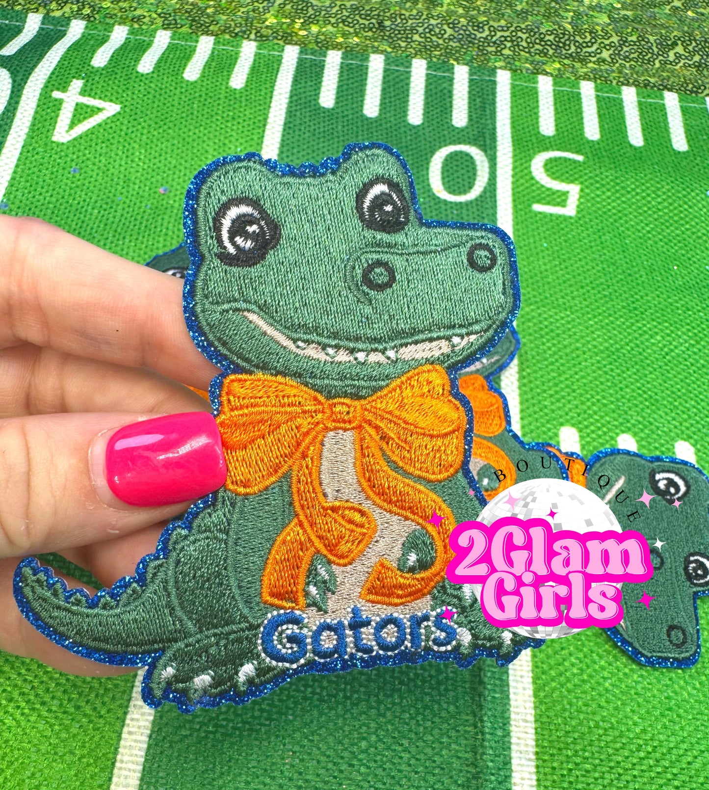 Gator with Bow