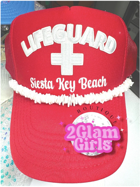 Trucker Hat Patch ~ Lifeguard patch