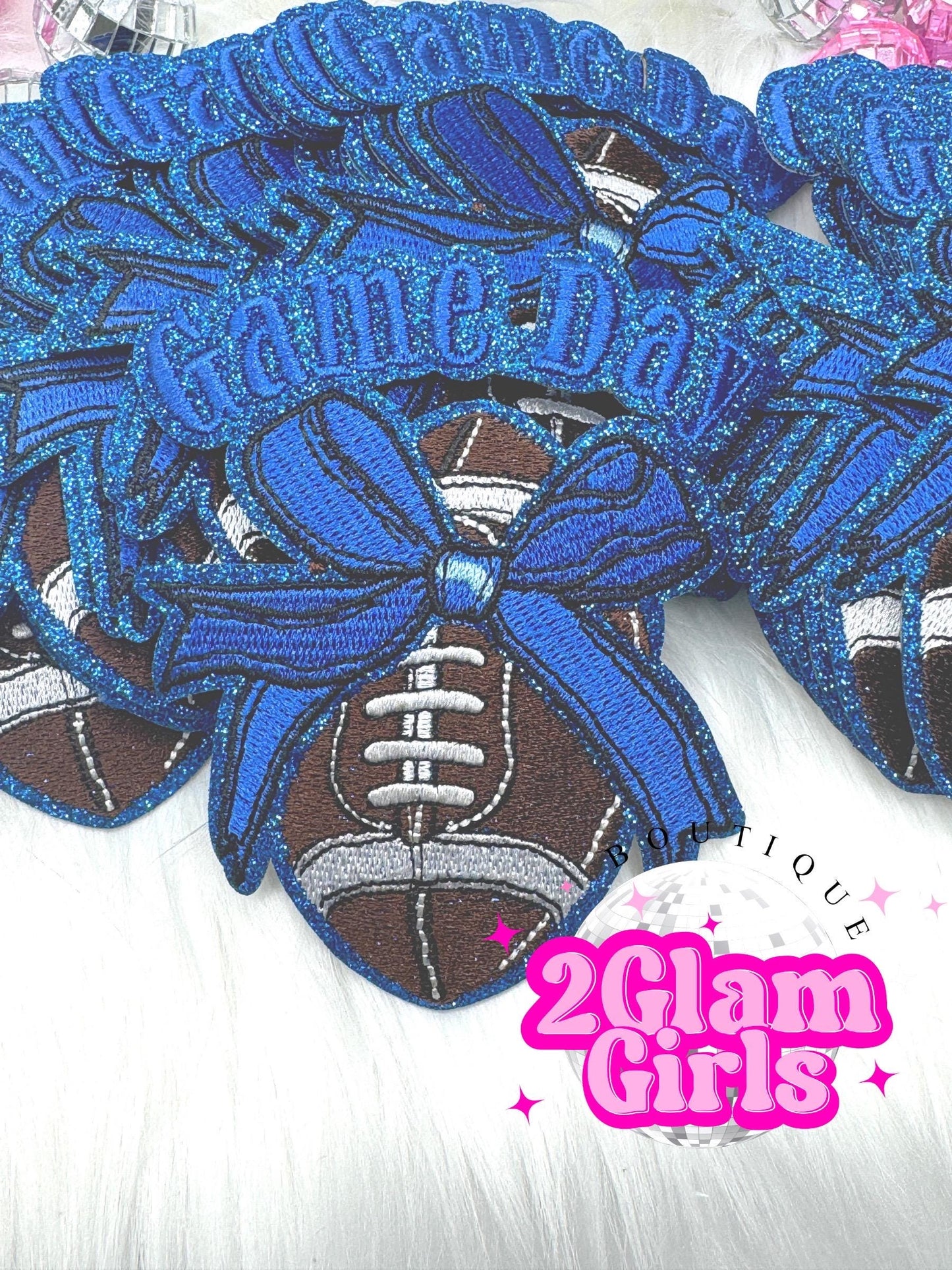 Trucker Hat Patch ~ Game Day Patch~ Iron on patch ~ Game Day Patch