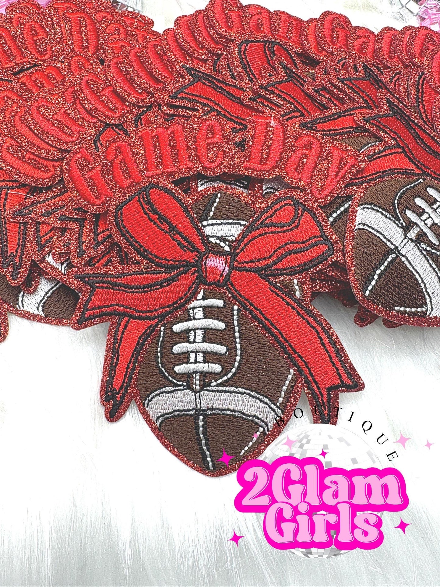 Trucker Hat Patch ~ Game Day Patch~ Iron on patch ~ Game Day Patch