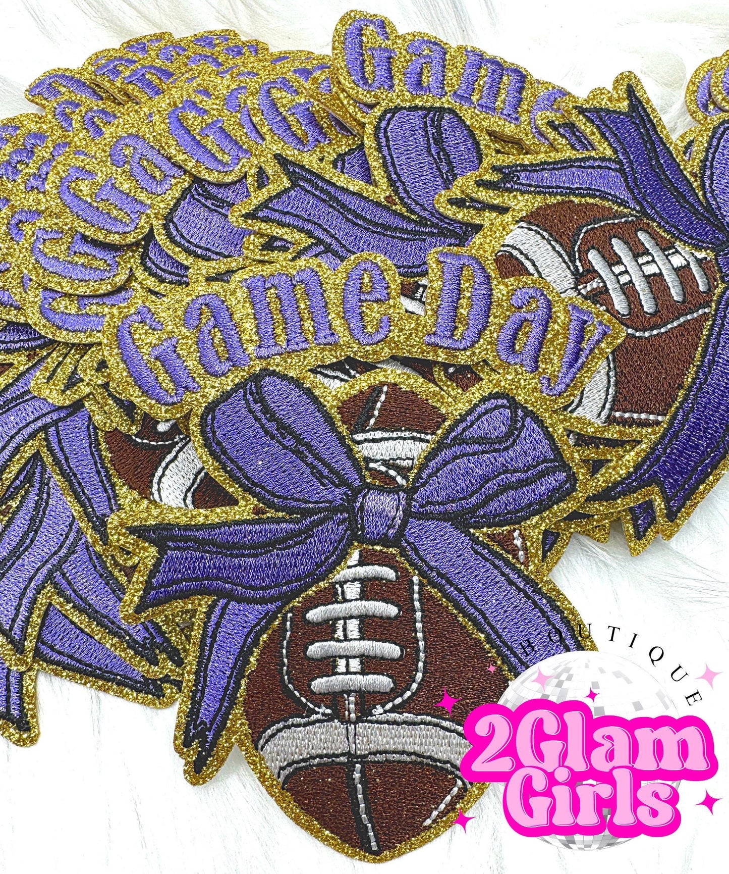 Trucker Hat Patch ~ Game Day Patch~ Iron on patch ~ Game Day Patch