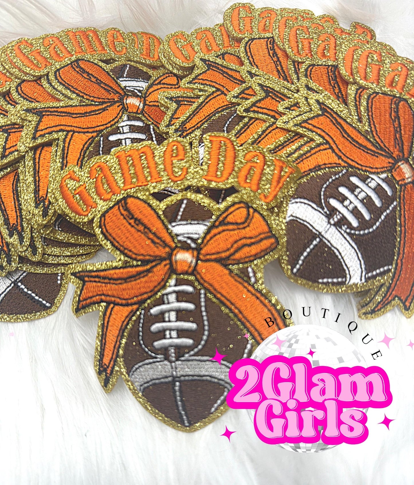 Trucker Hat Patch ~ Game Day Patch~ Iron on patch ~ Game Day Patch