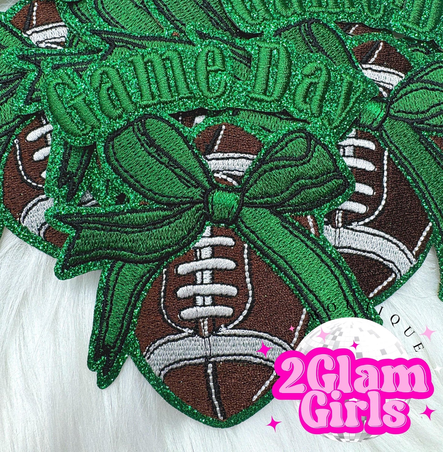 Trucker Hat Patch ~ Game Day Patch~ Iron on patch ~ Game Day Patch
