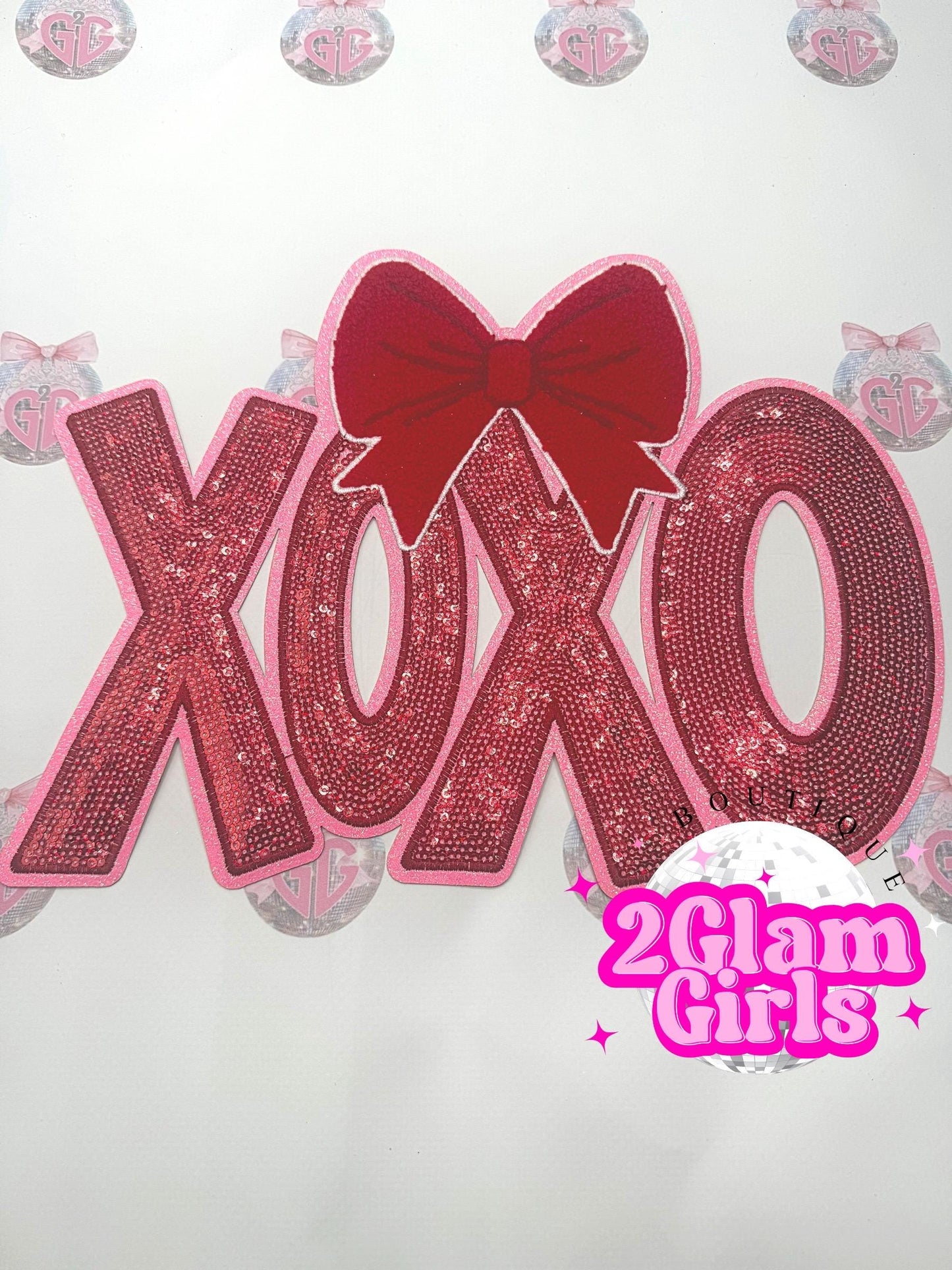 Valentines Shirt / Sweatshirt Patches ~ Glitter ~ Sequins ~ iron on patches ~ Valentine shirts