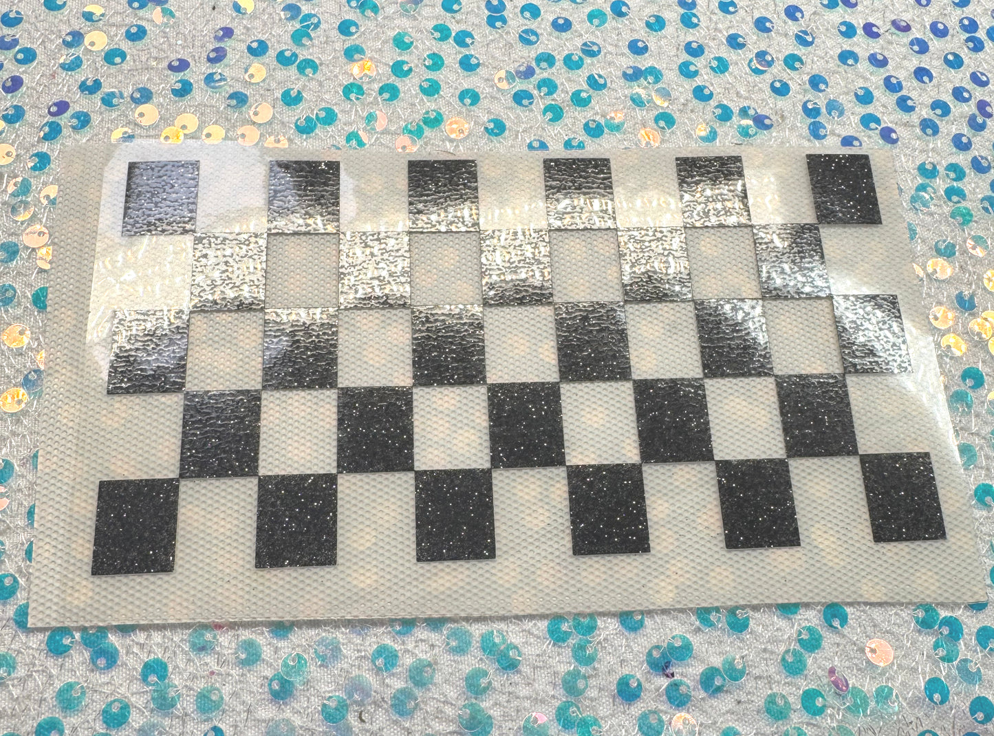 HTV Tranfers for Hats ~ Checkered