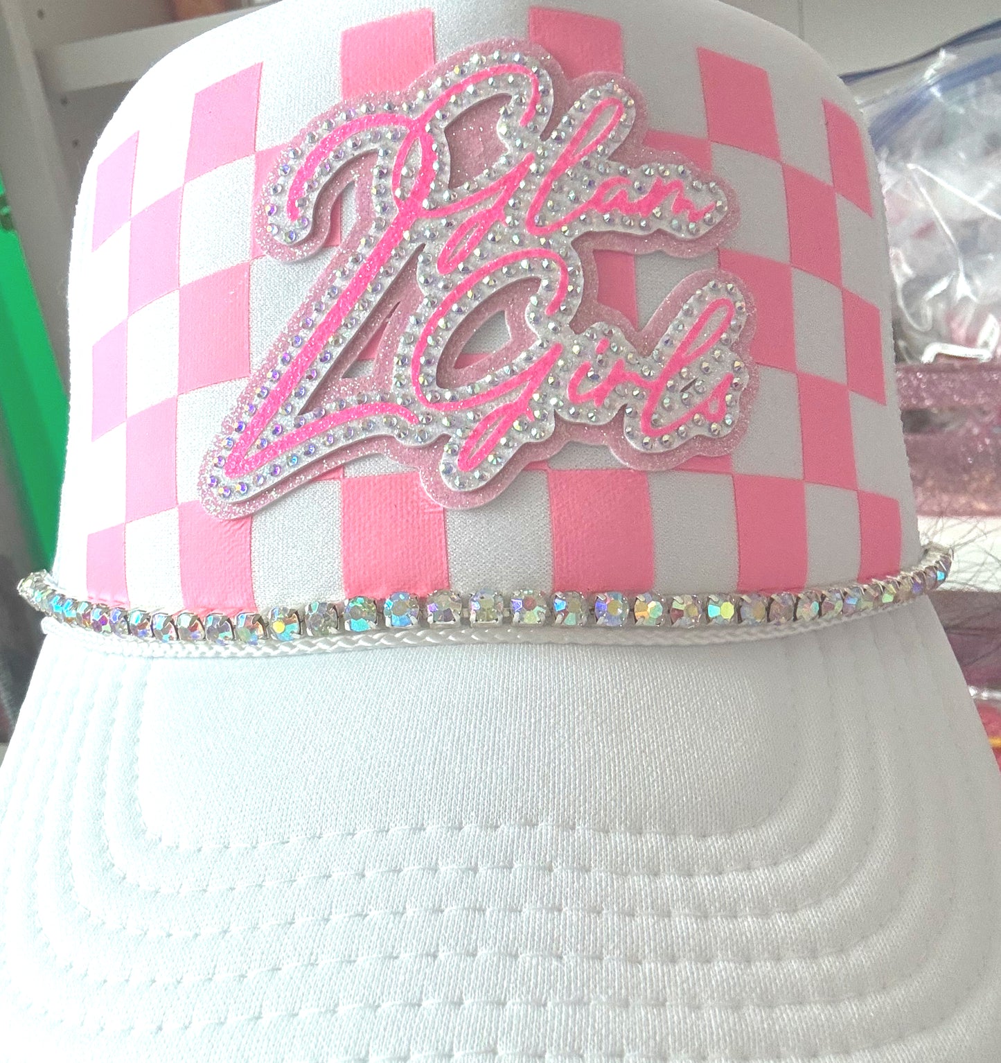 HTV Tranfers for Hats ~ Checkered