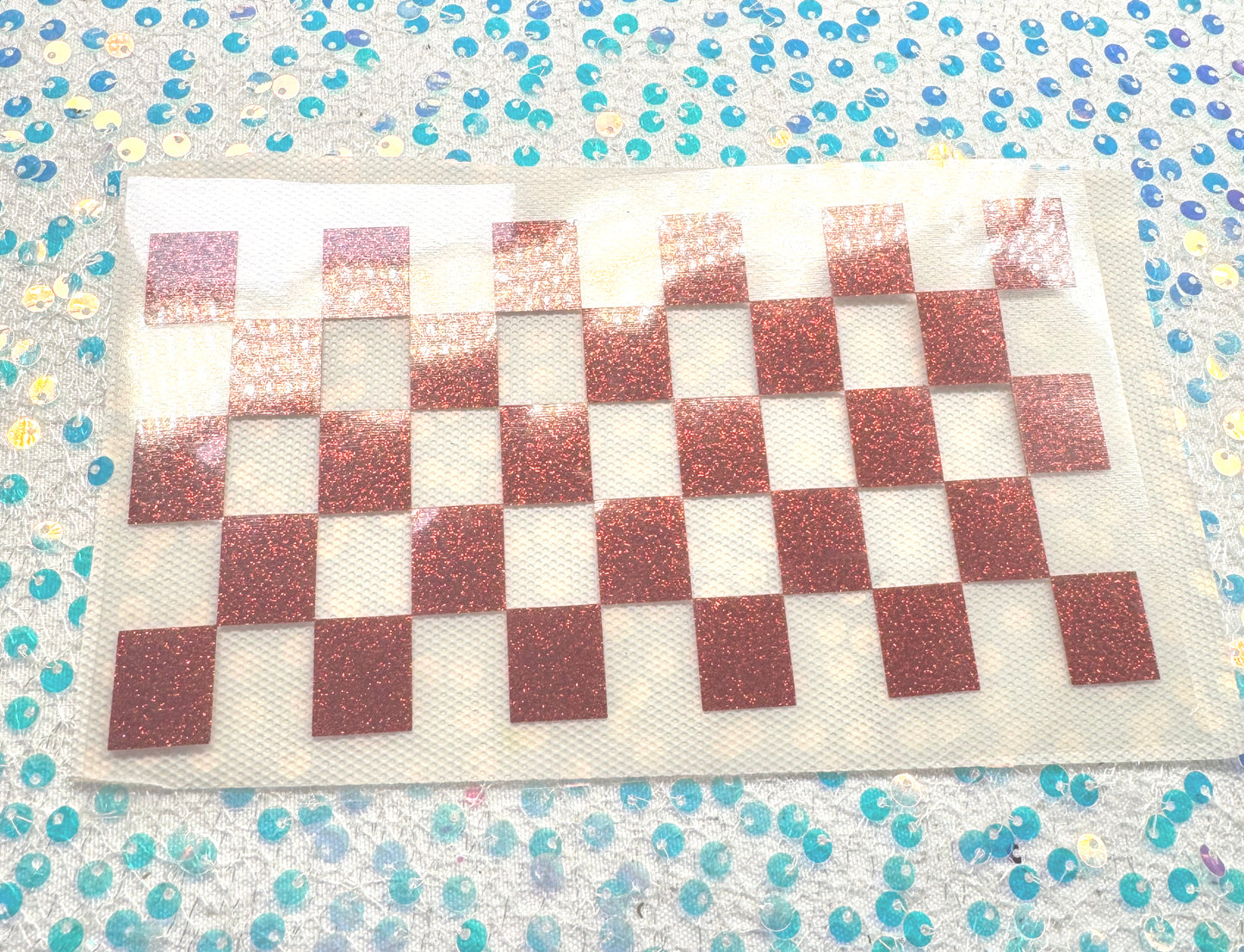 HTV Tranfers for Hats ~ Checkered