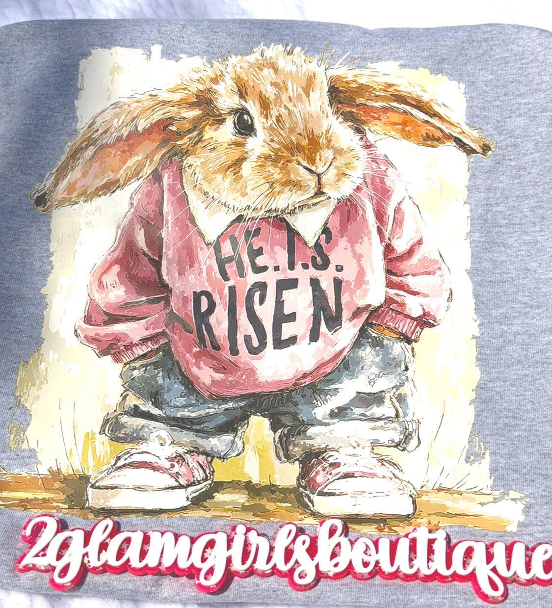 He is Risen Screenprint Transfer