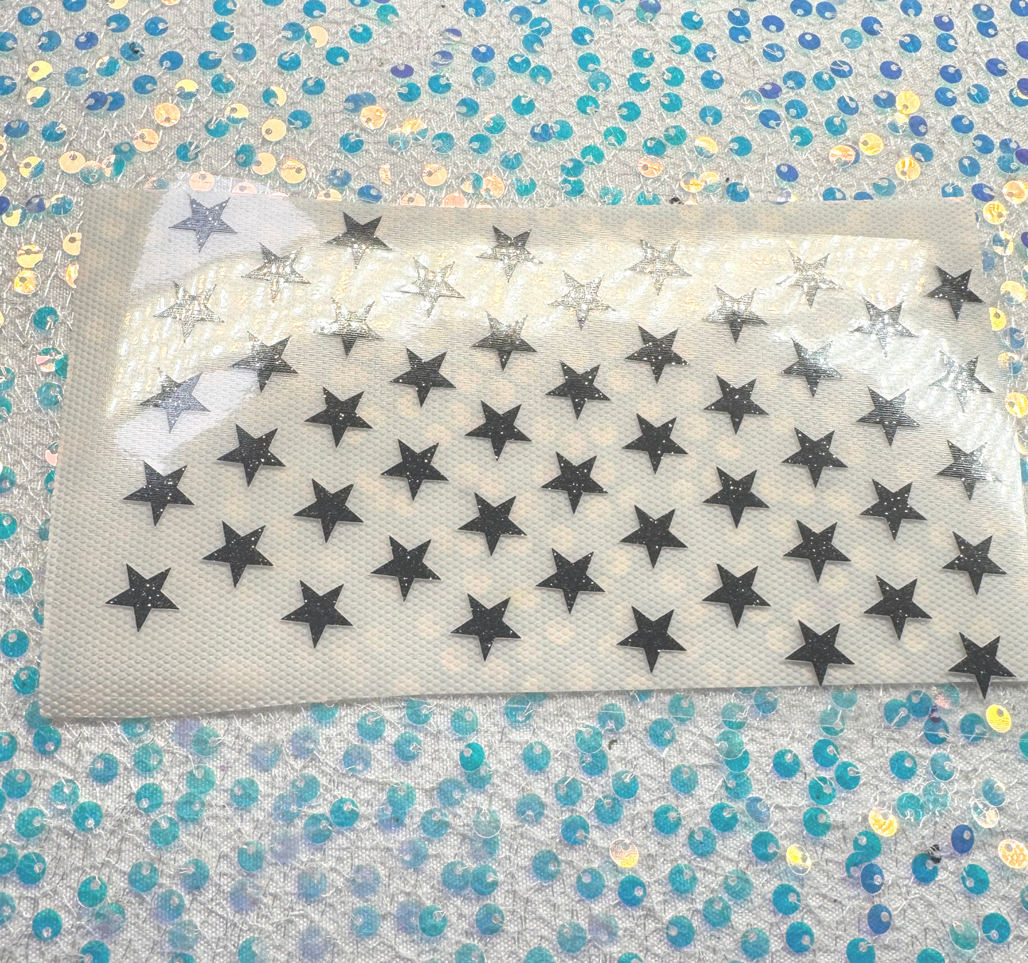 Glitter HTV transfers ~ Stars ⭐️