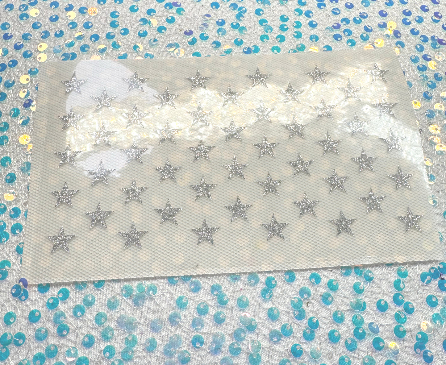 Glitter HTV transfers ~ Stars ⭐️