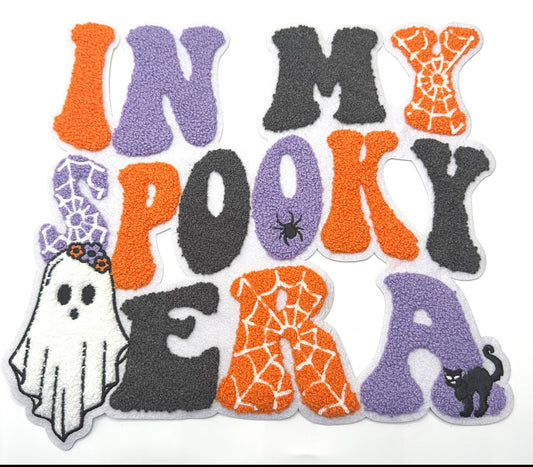 In my Spooky Era ~ Iron on patch ~ Ready to press ~ Halloween shirt patch