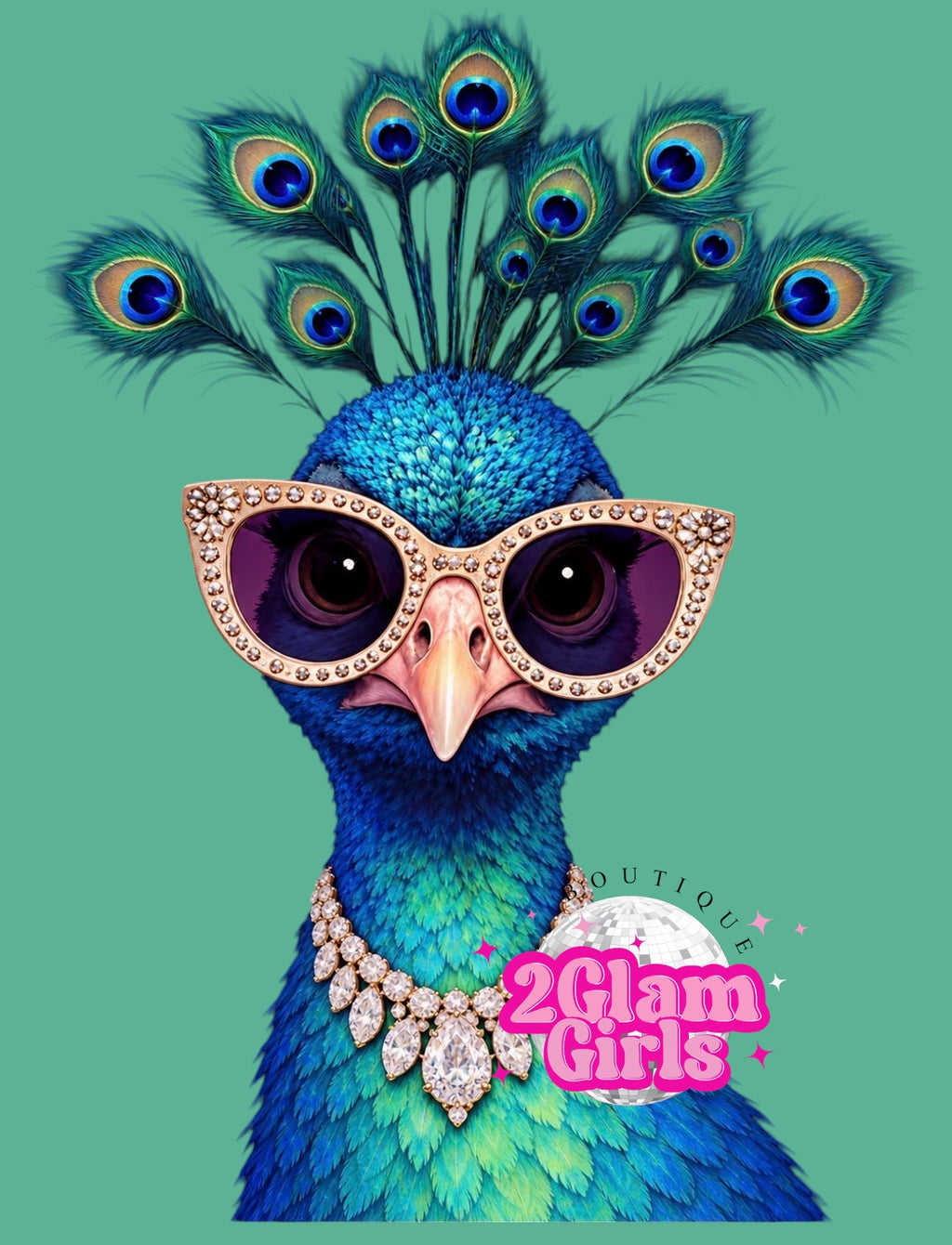 Boujee peacock 🦚