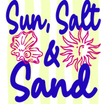 DTF Summer Beach Prints for Hats