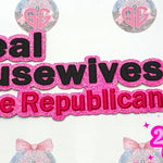 Shirt patch ~ Housewives ~ Iron on~ 3D iron on patch