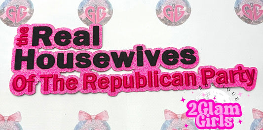 Shirt patch ~ Housewives ~ Iron on~ 3D iron on patch