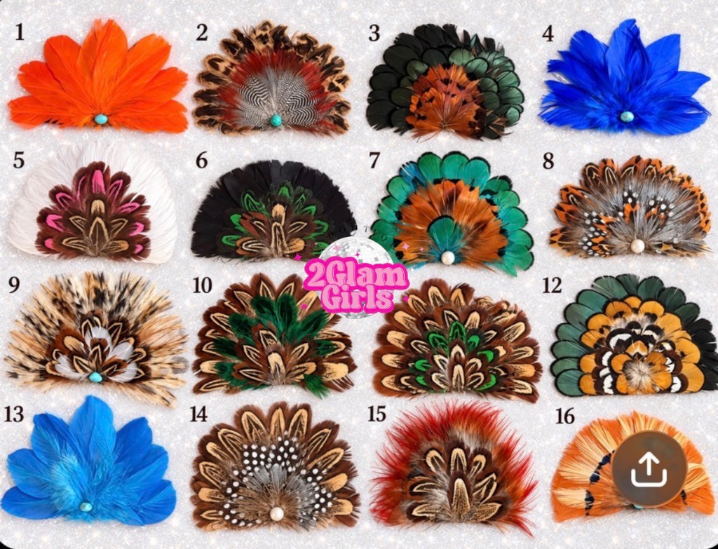 Feather fans