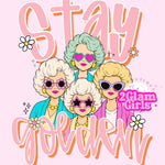 Stay Golden with Flowers