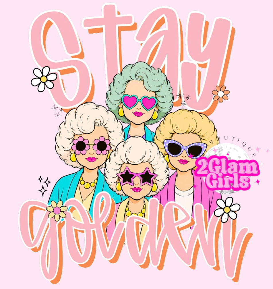 Stay Golden with Flowers