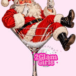 Oversized Santa Martini