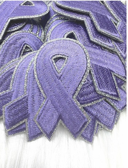 Trucker Hat Bar ~ Cancer Ribbons ~ Iron patch patches