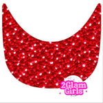 Jesus is the Reason/Red Sequin Brim Print DTF print