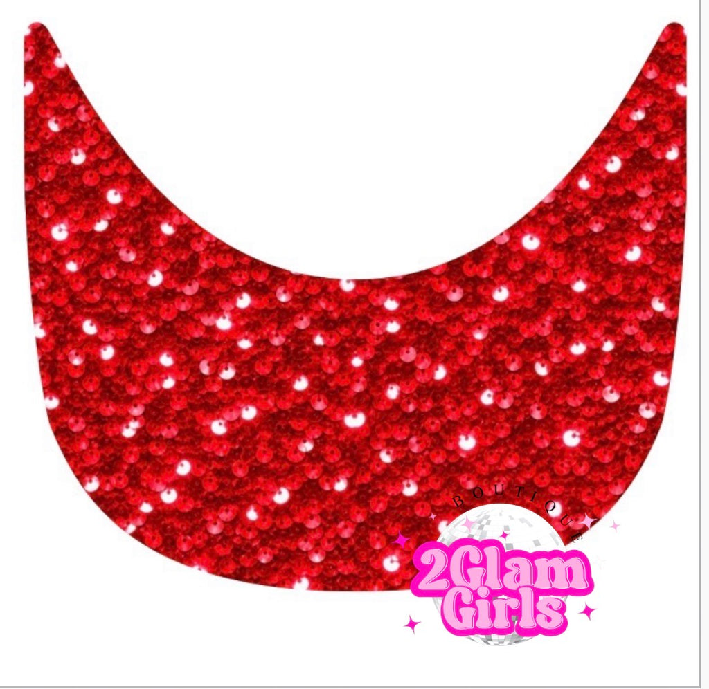 Jesus is the Reason/Red Sequin Brim Print DTF print