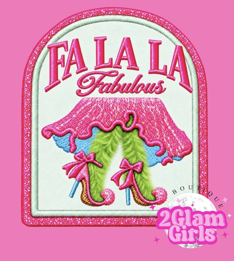 Falala Fabulous and green fur print  💚🎄