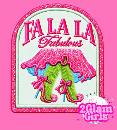Falala Fabulous and green fur print  💚🎄