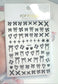 3D Nail Art Stickers ~ Coquette Nail decals ~ High quality nail stickers