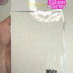 3D Nail Art Stickers ~ Coquette Nail decals ~ High quality nail stickers