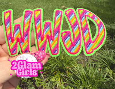 WWJD Stripe Patch