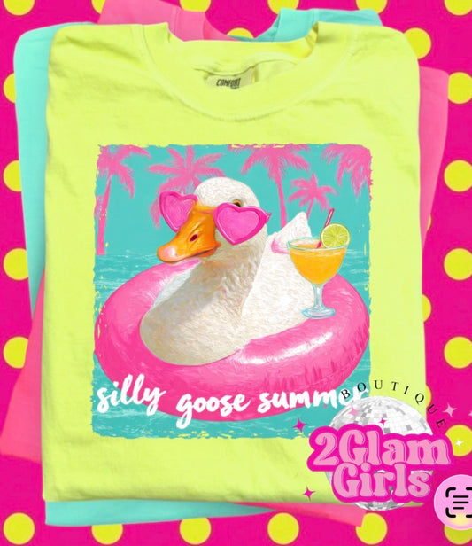 Silly goose Summer DTF print