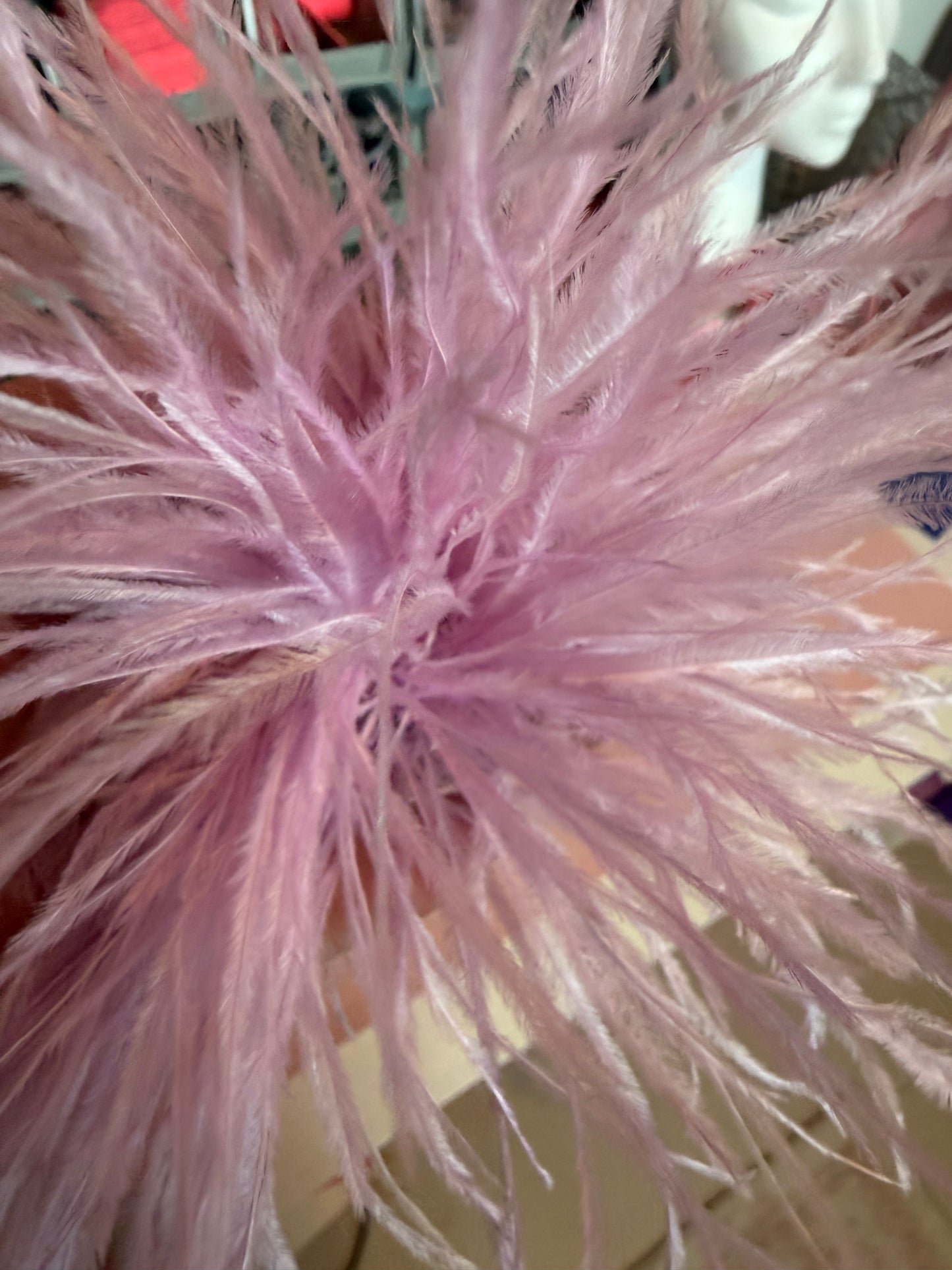 High Quality Ostrich feathers Brooch for trucker Hats