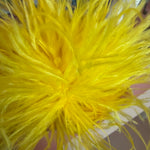 High Quality Ostrich feathers Brooch for trucker Hats