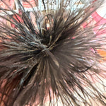 High Quality Ostrich feathers Brooch for trucker Hats