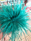 High Quality Ostrich feathers Brooch for trucker Hats