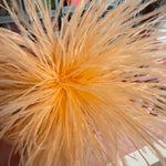 High Quality Ostrich feathers Brooch for trucker Hats