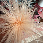 High Quality Ostrich feathers Brooch for trucker Hats
