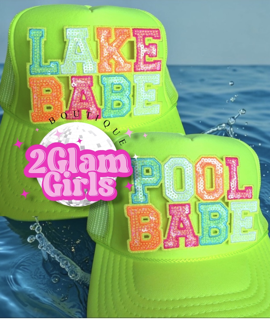 Lake Babe🩷Pool Babe in Neon