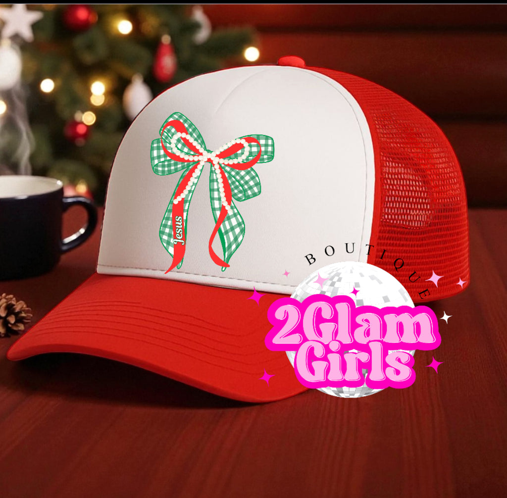 Jesus Bow DTF bow print