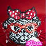 Dawgs with polka dot and Sequins