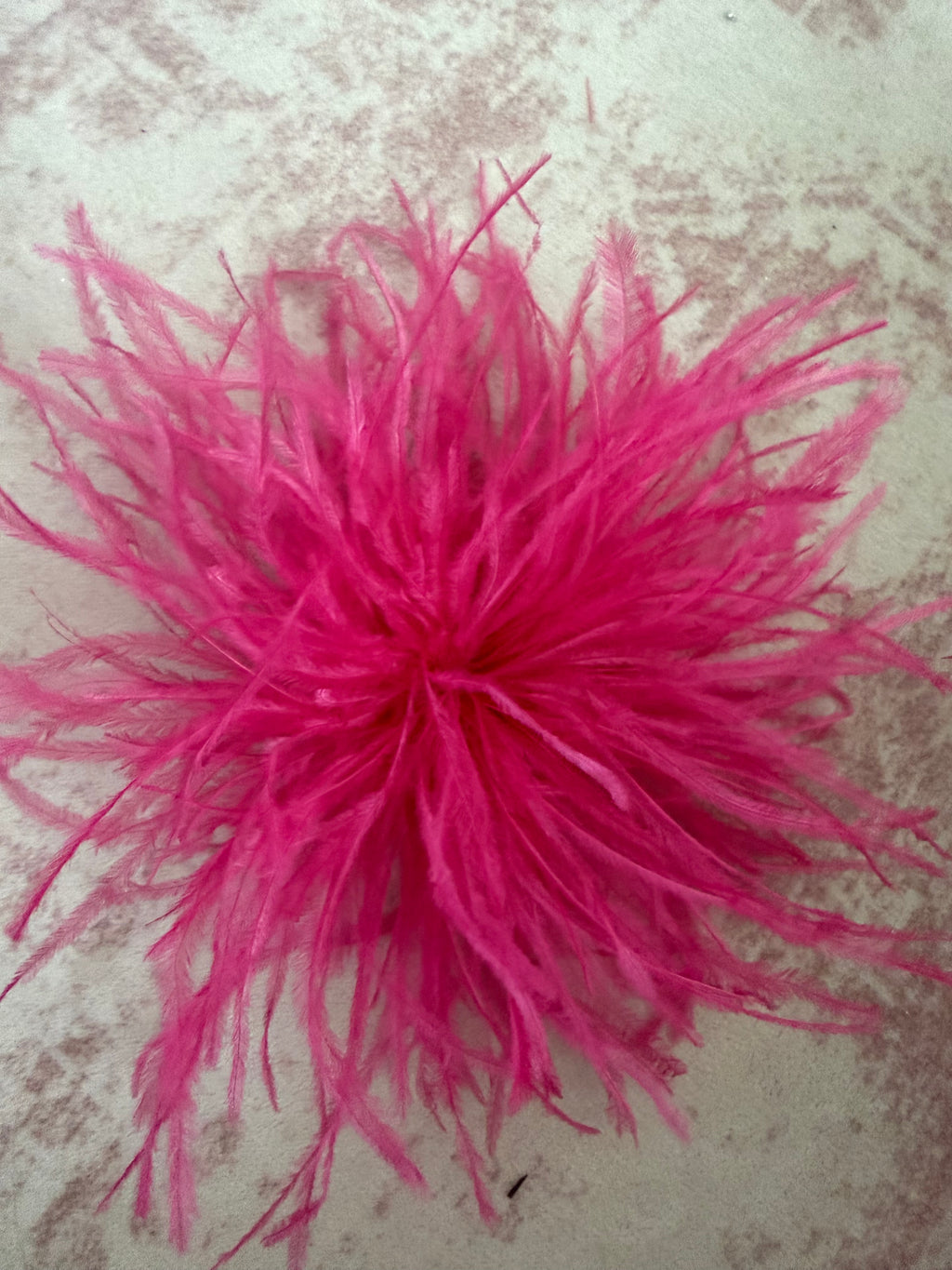 High Quality Ostrich feathers Brooch for trucker Hats