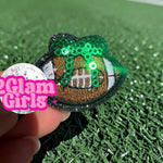 Mini Football with sequin bows